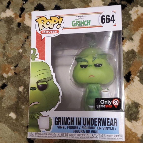 funko pop grinch in underwear